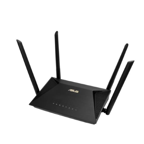 ASUS RT-AX1800U - Router wireless - switch a 3 porte - GigE - Wi-Fi 6 - Dual Band